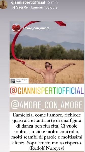 Gianni Sperti risponde a Paola Barale