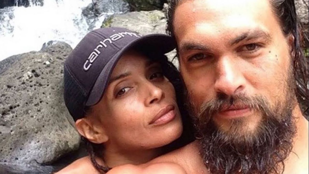 Jason Momoa e Lisa Bonet selfie