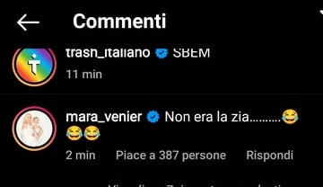 Mara Venier commento su C'è Posta per te