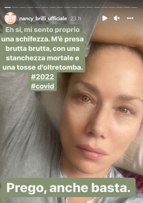 Nancy Brilli Covid Storia Instagram