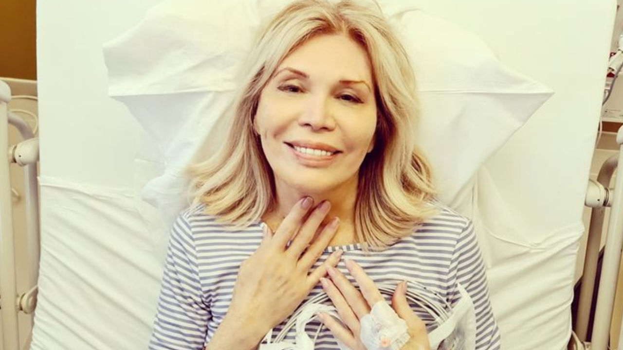 amanda lear dopo operazione