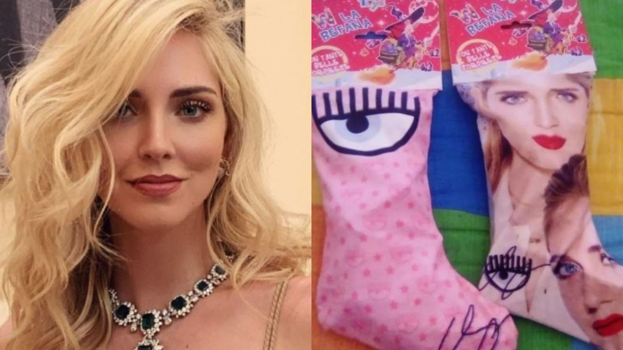 chiara ferragni calza della befana