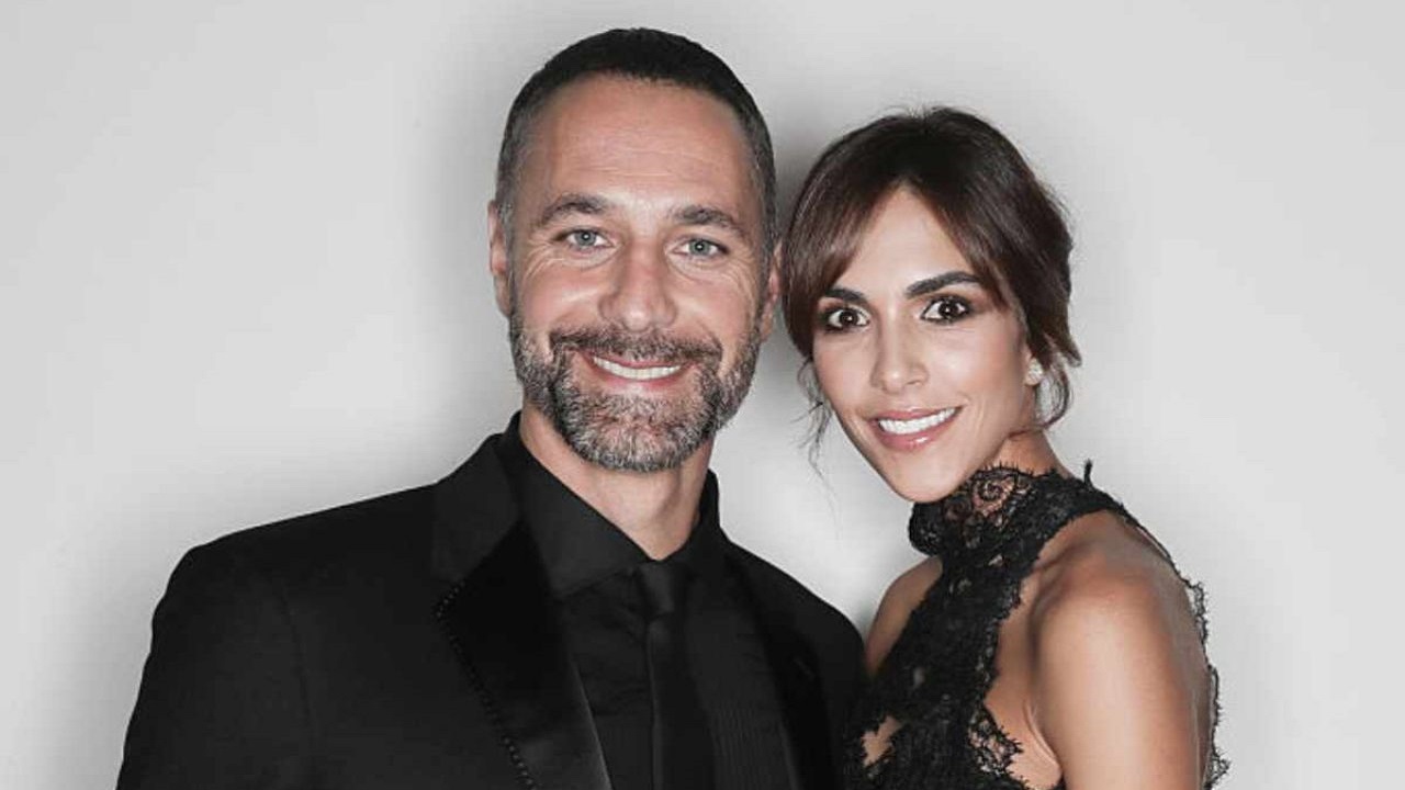 Raoul Bova e la compagna Rocio Munoz Morales