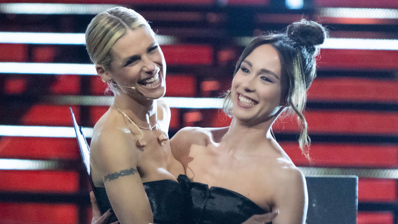 aurora ramazzotti e michelle hunziker in tv