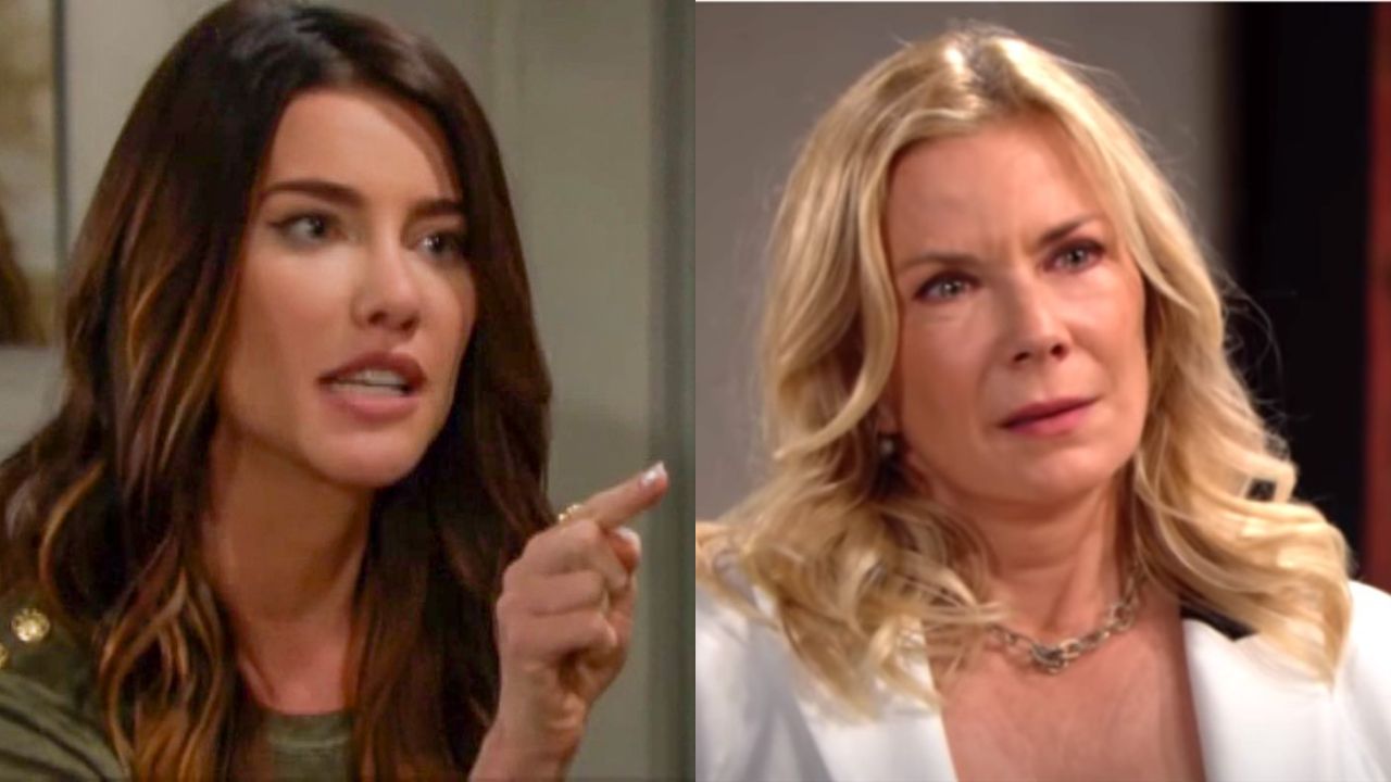 beautiful, steffy attacca brooke