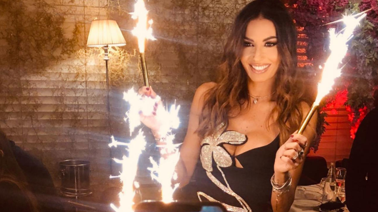 elisabetta gregoraci torta candeline