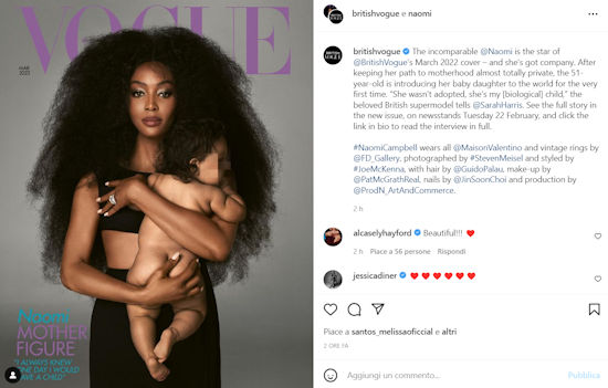 naomi campbell instagram