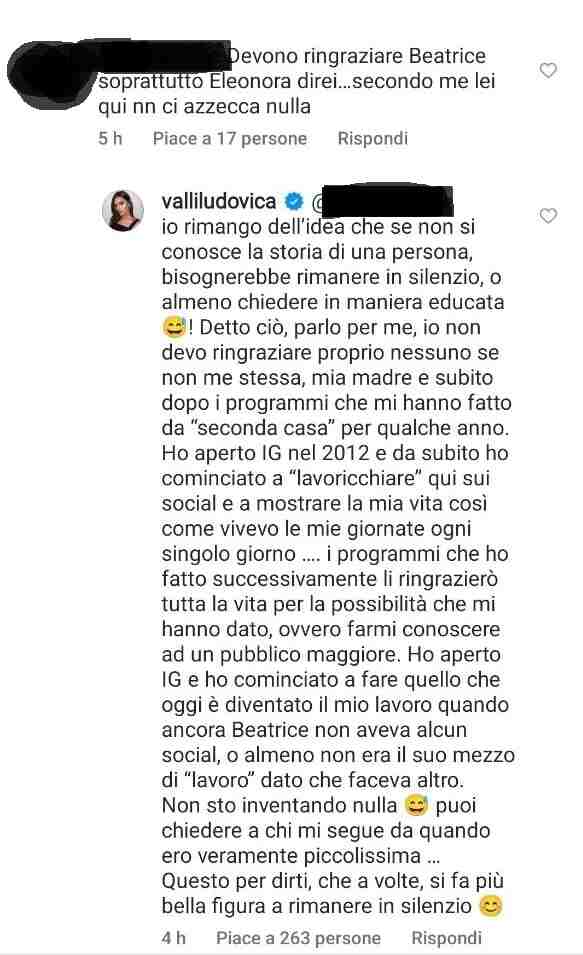 Ludovica Valli Verissimo