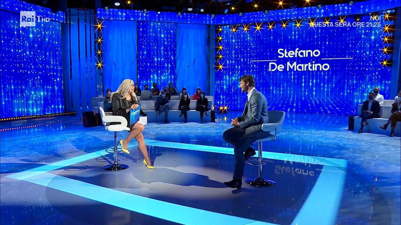 Stefano De Martino si confida a Mara Venier