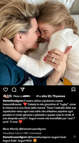 michelle hunziker e tomaso trussardi oggi