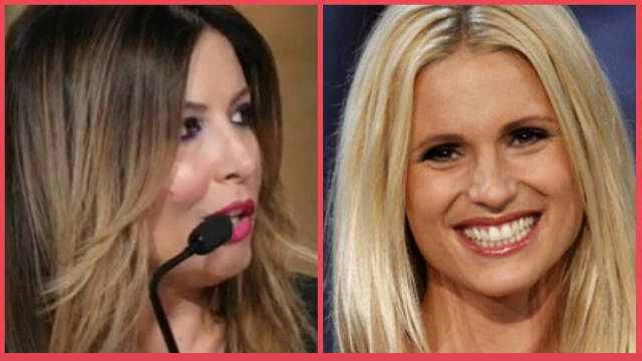 Selvaggia Lucarelli pizzica Michelle Hunziker