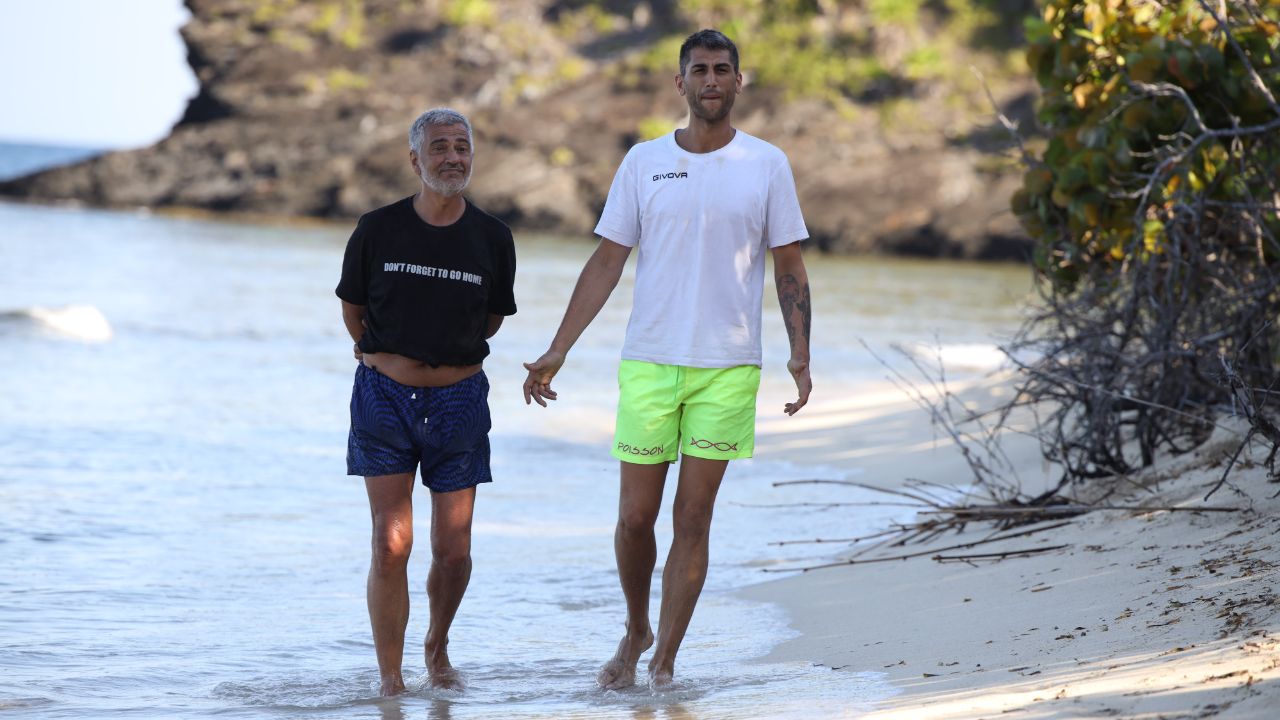 jeremias all'isola con il padre