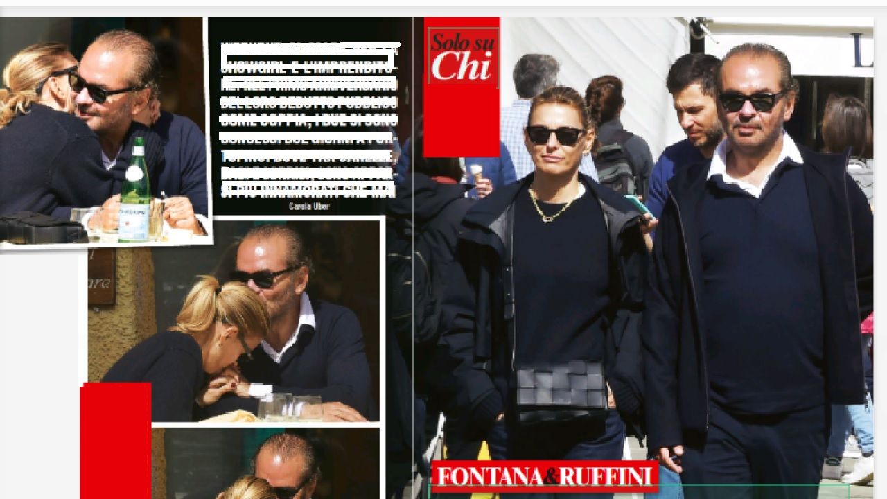 Federica Fontana e Remo Ruffini