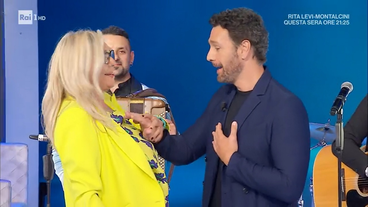 Raoul Bova, imbarazzo a Domenica In