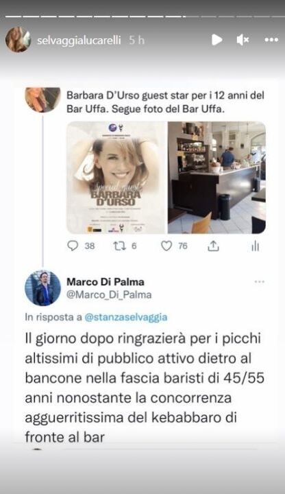 Selvaggia Lucarelli tweet Barbara D'Urso