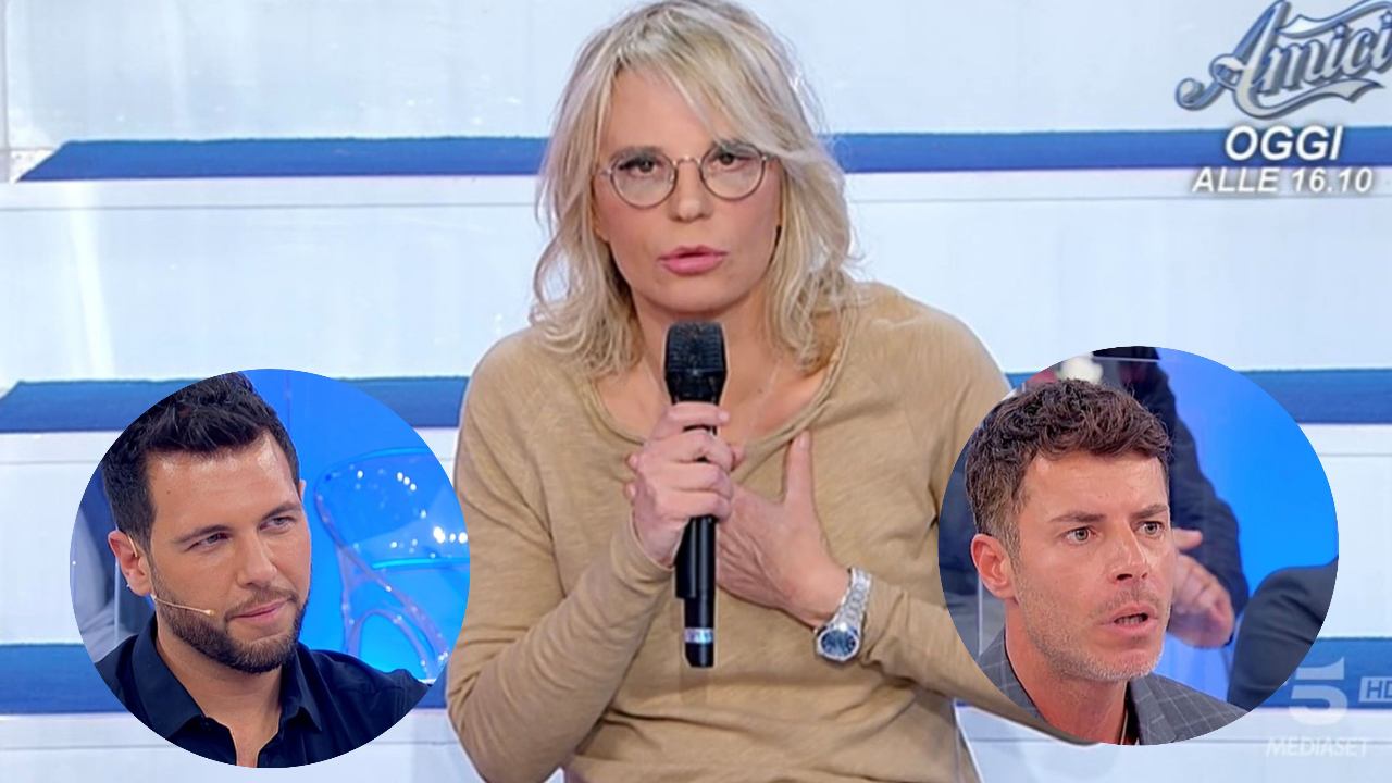 ued, maria de filippi furiosa con diego e alessandro