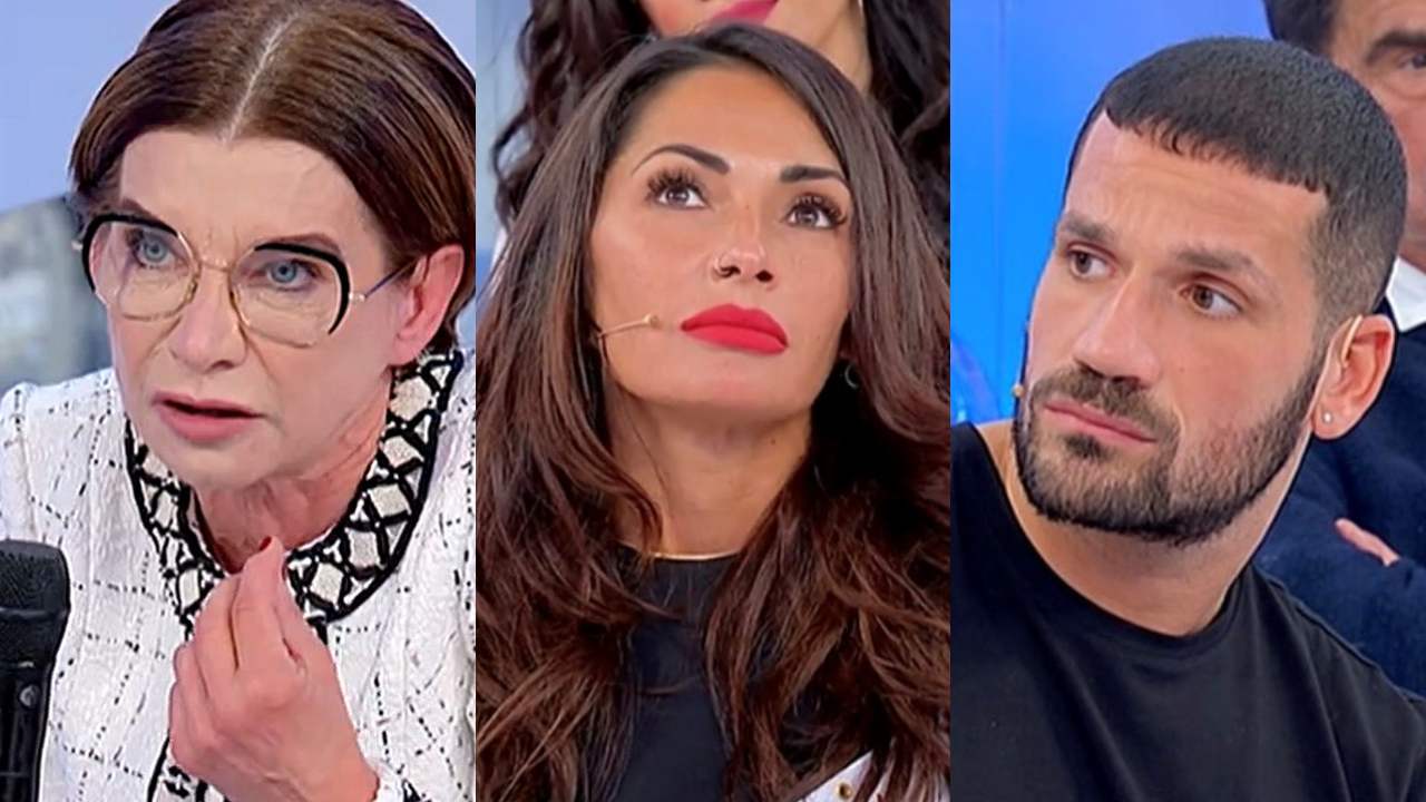 uomini e donne, catia franchi-ida platano e luca salatino