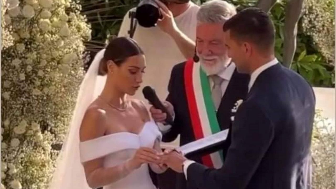 Beatrice Valli Marco Fantini matrimonio