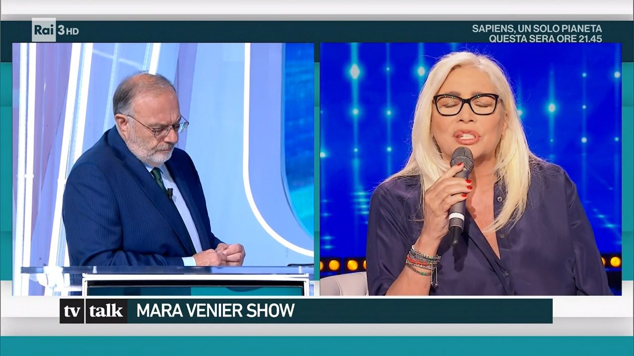 Mara Venier a Tv Talk