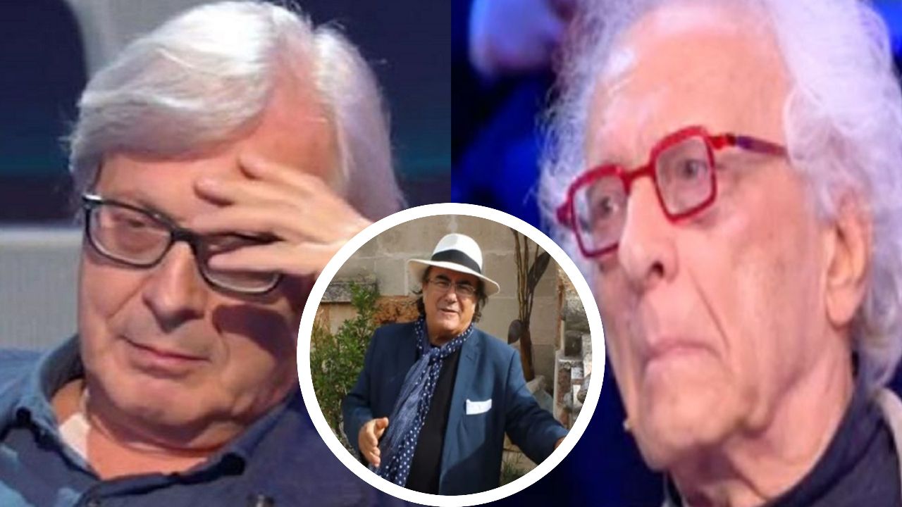 al bano sulla rissa di sgarbi e mughini in tv