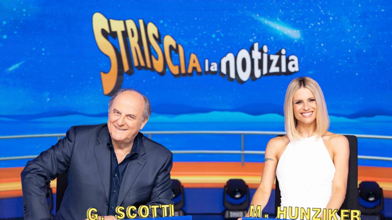 Michelle Hunziker e Gerry Scotti, fuorionda