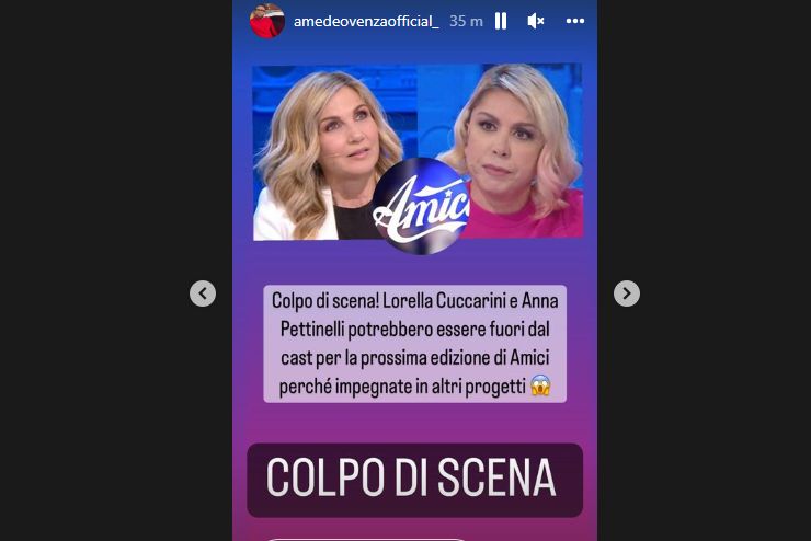 Amici Lorella Cuccarini e Anna Pettinelli