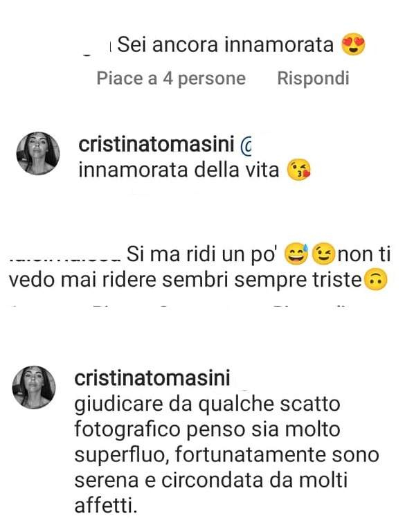 Cristina Tomasini, aneddoti