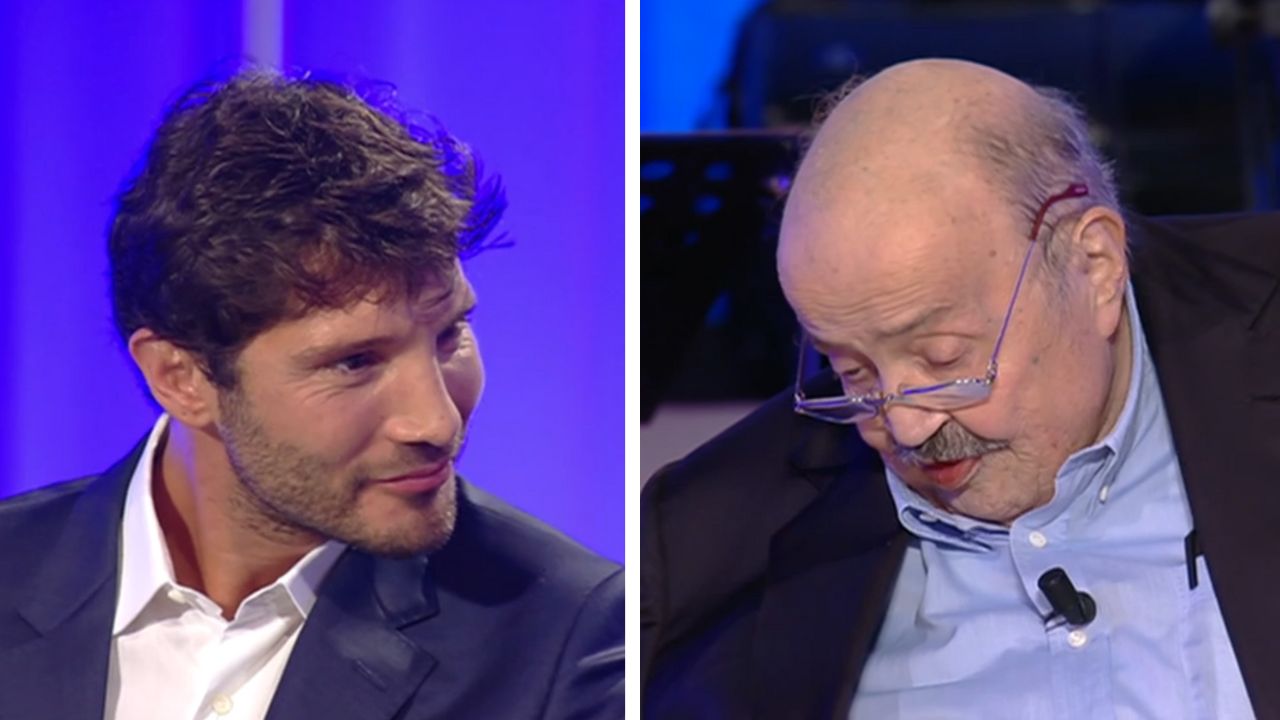 Stefano De Martino Maurizio Costanzo Show domanda su Belen