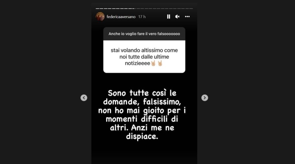 Federica Aversano risponde alle domande