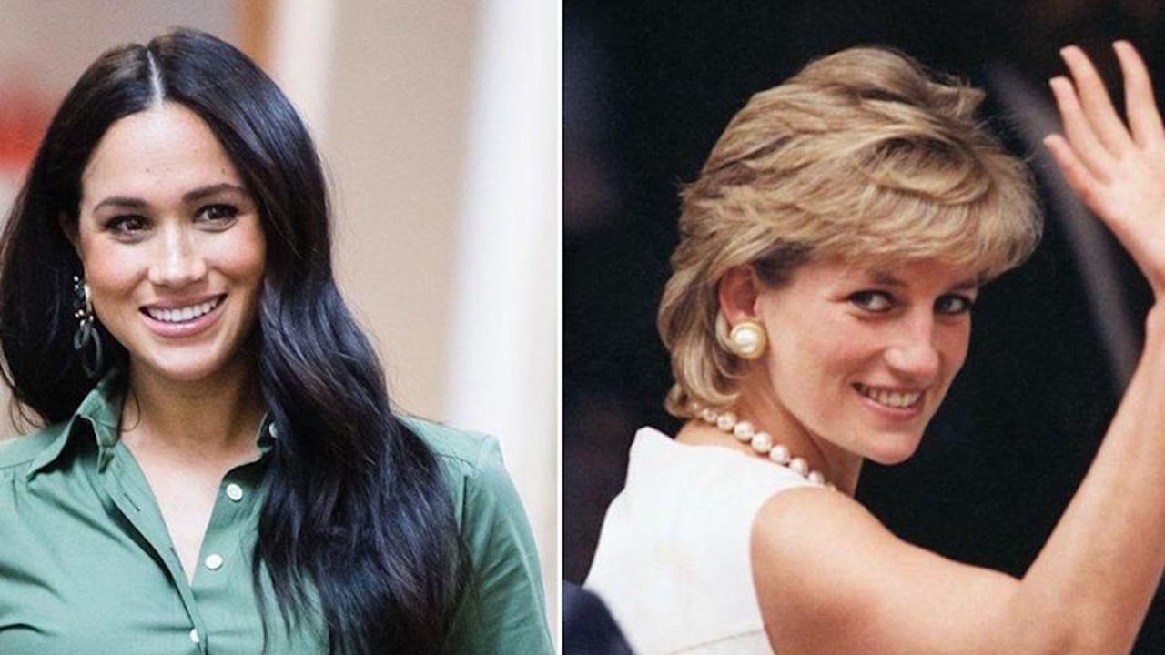 meghan markle copia lady diana