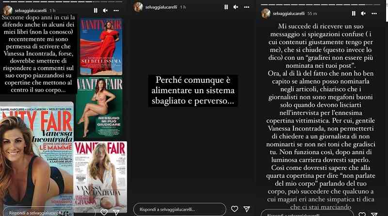 Vanessa Incontrada messaggi privati