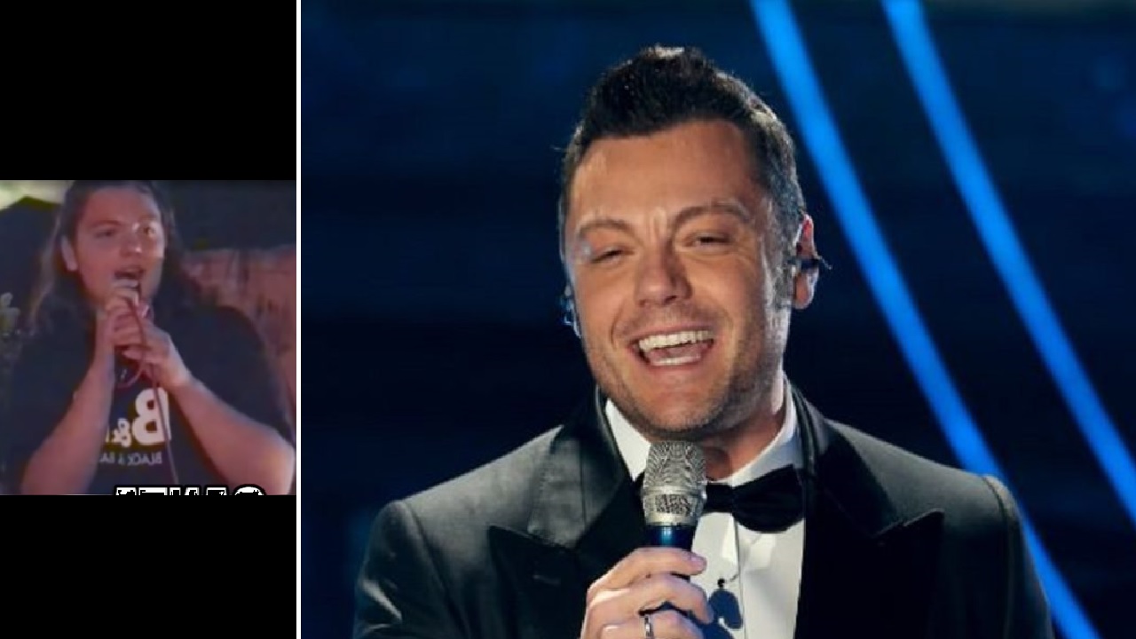 Tiziano Ferro adolescente