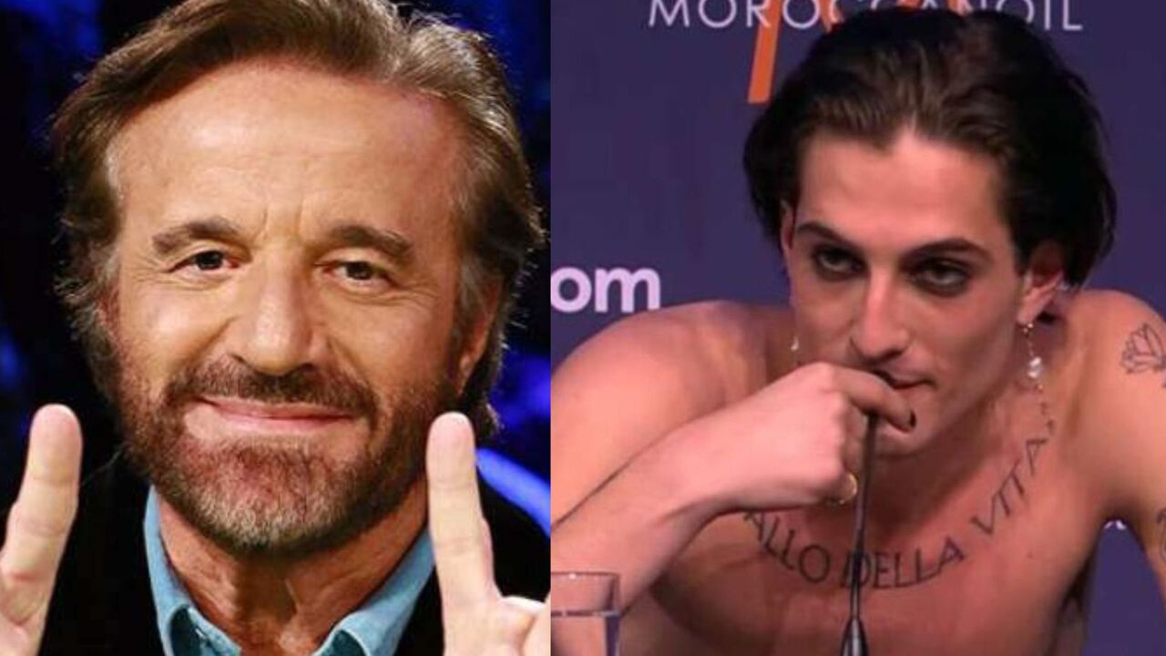 christian de sica, battuta su damiano david