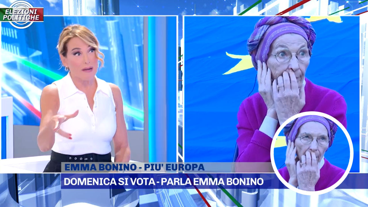 emma bonino intervista con barbara d'urso