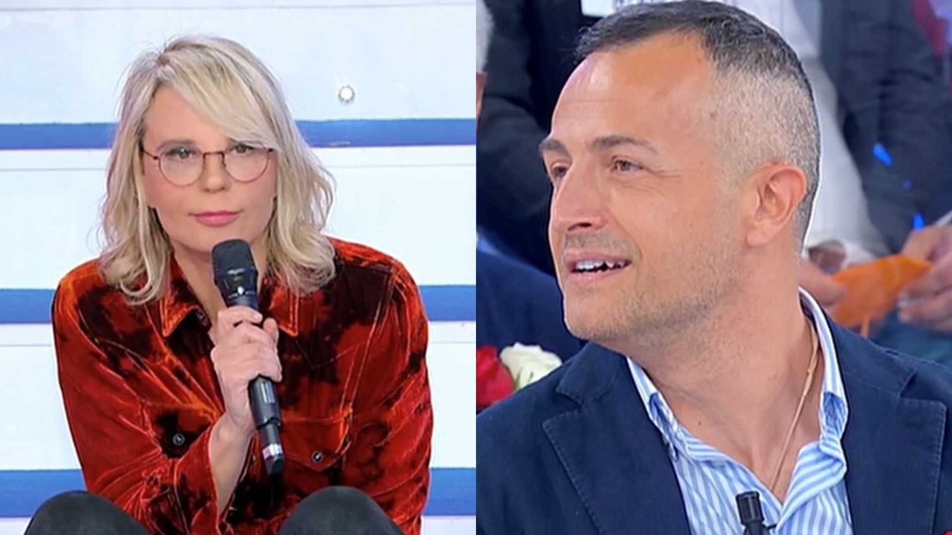 maria de filippi e Riccardo a UeD