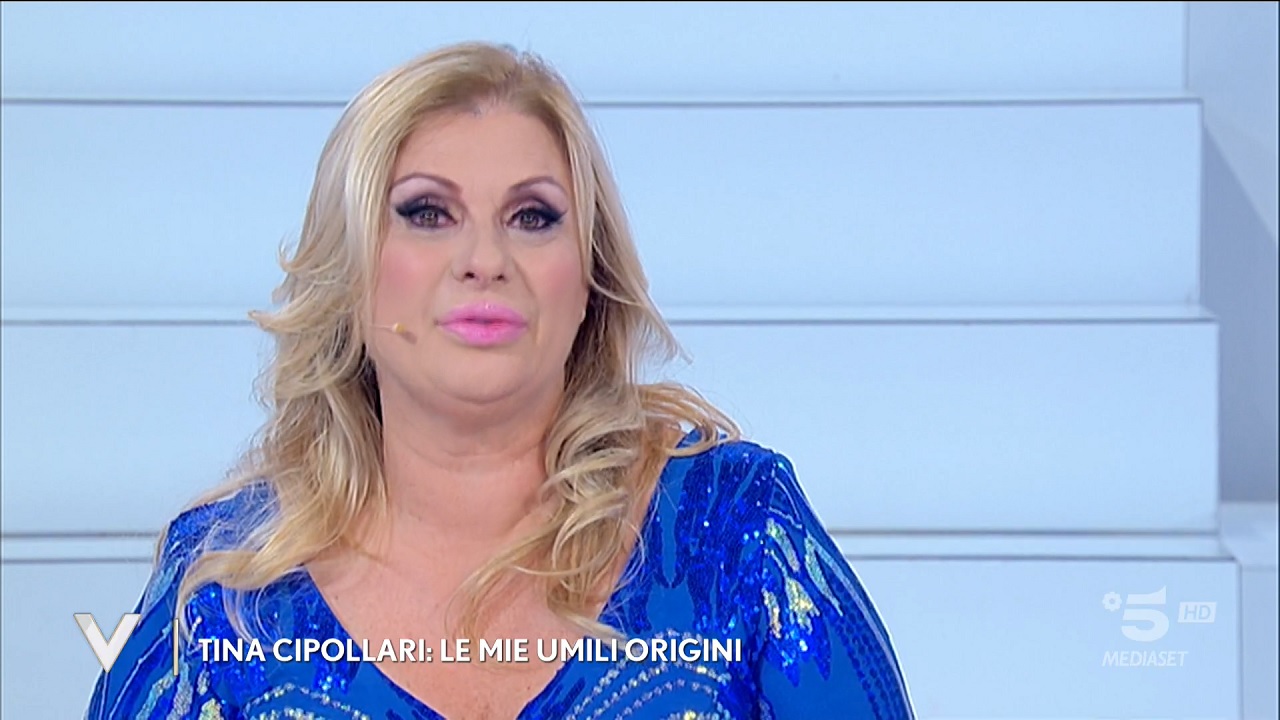 Tina Cipollari piange a Verissimo