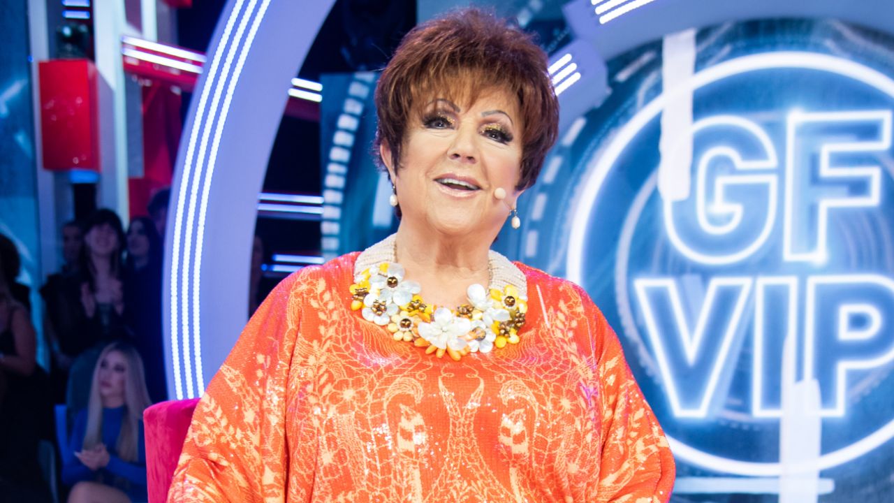 orietta berti in studio al gf vip