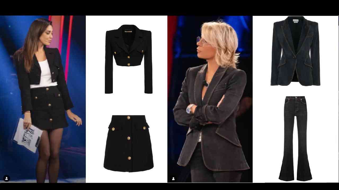 Belen outfit Maria De Filippi