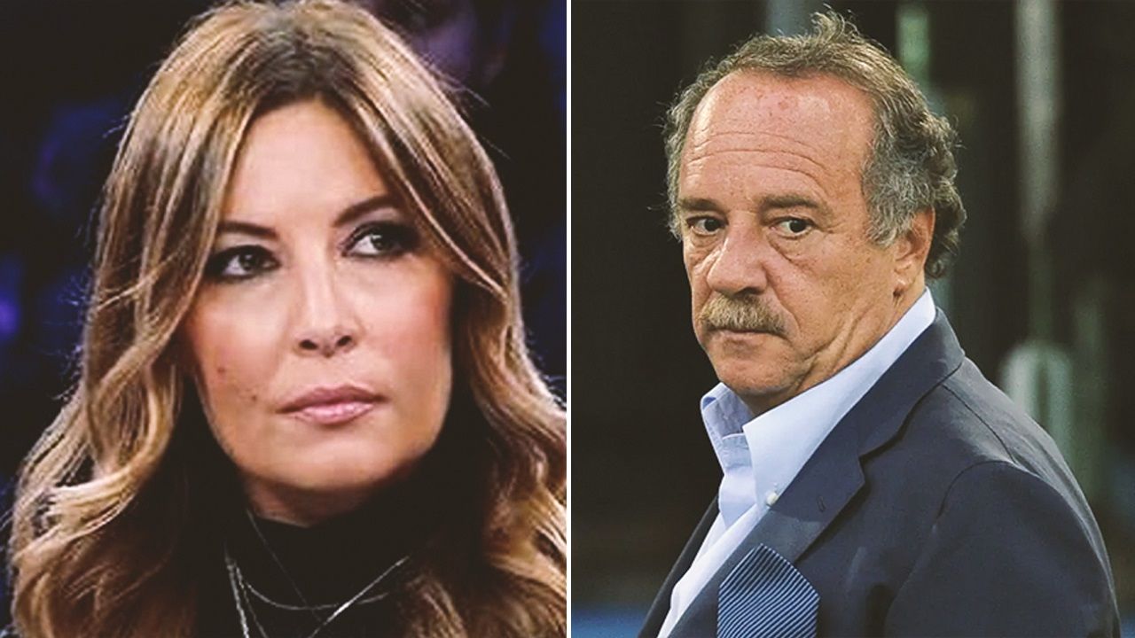 Selvaggia Lucarelli e il direttore del Tg5