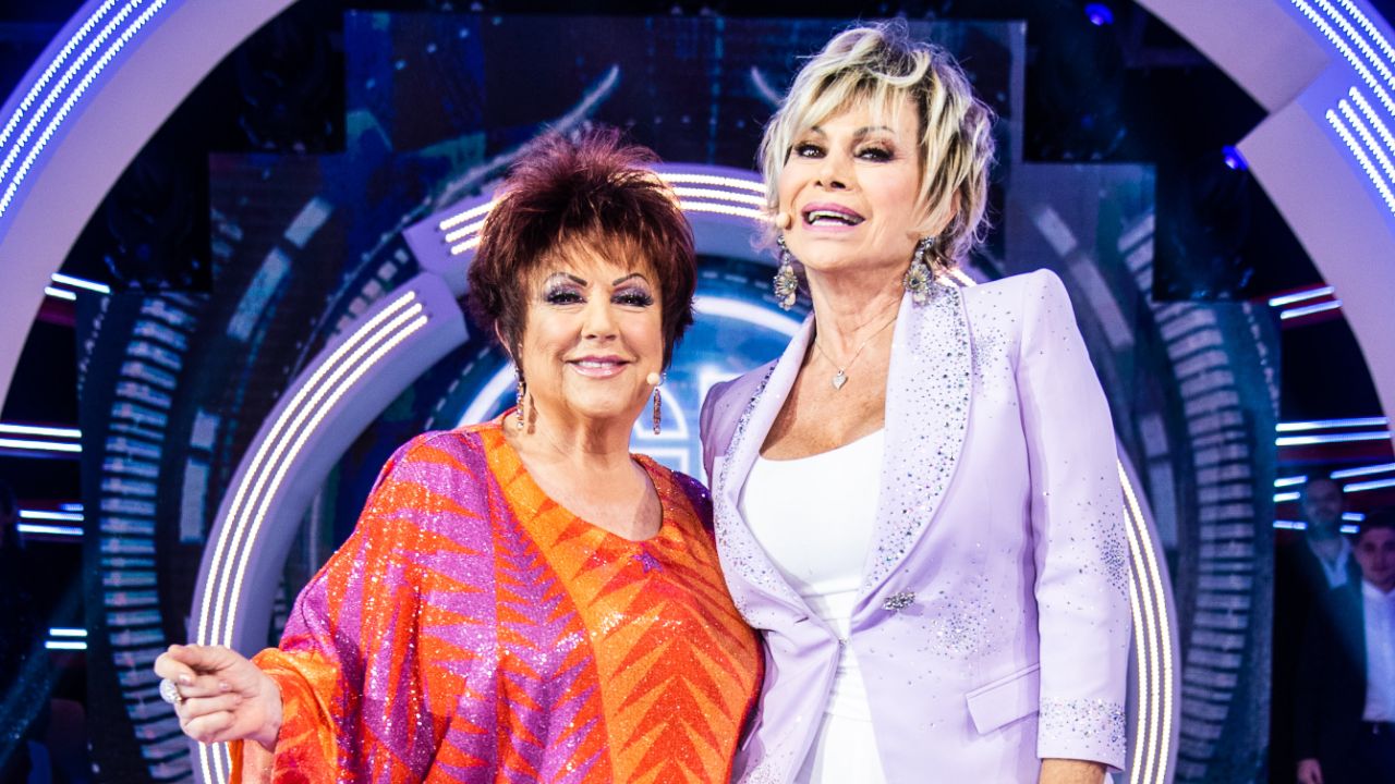 carmen russo con orietta berti