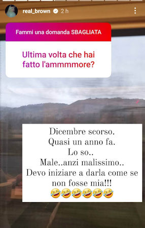 Emma risposta da quanto tempo non fa l'amore