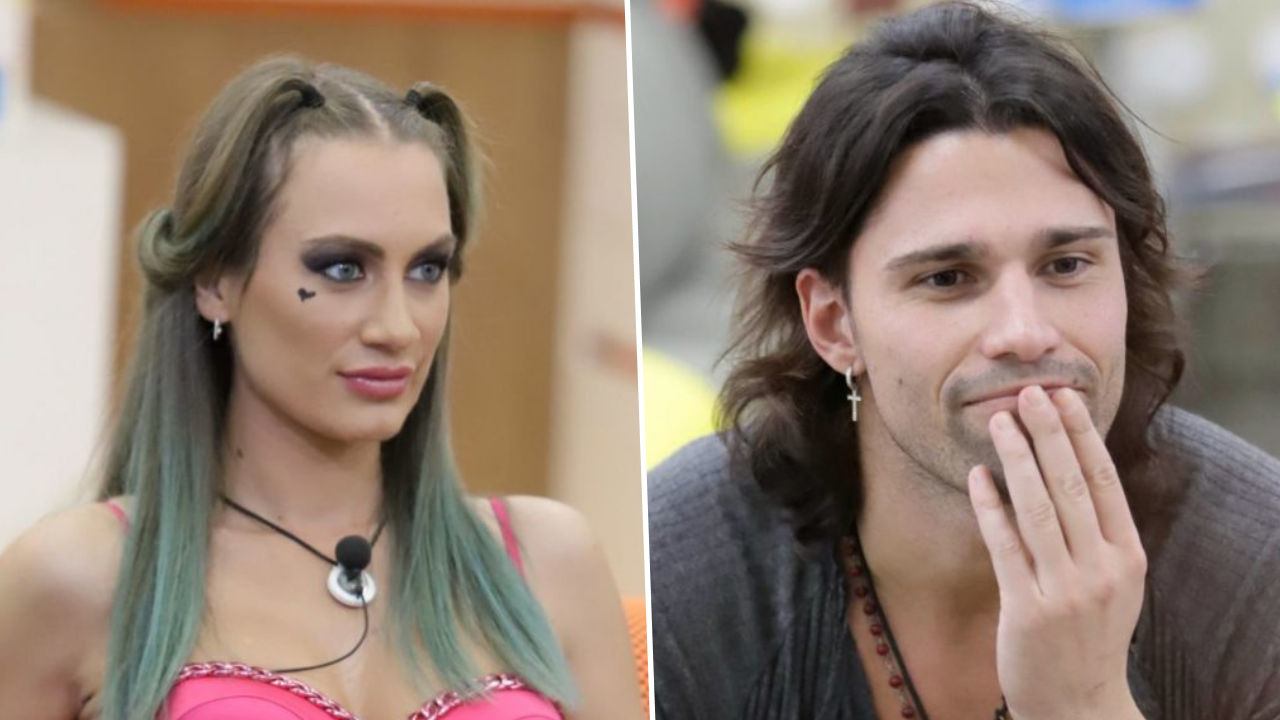 luca onestini e nikita pelizon sputi