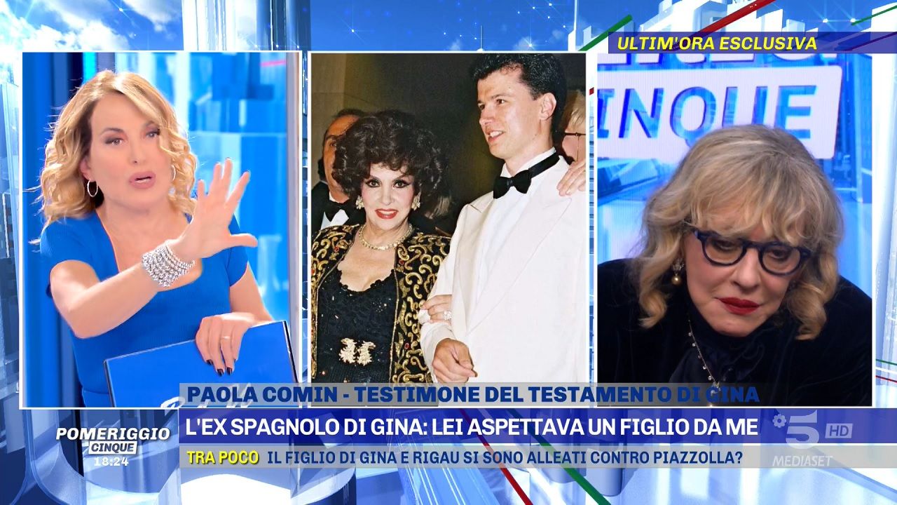 Barbara d'Urso e la questione Gina Lollobrigida