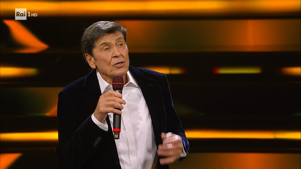 Gianni Morandi a Sanremo 2023