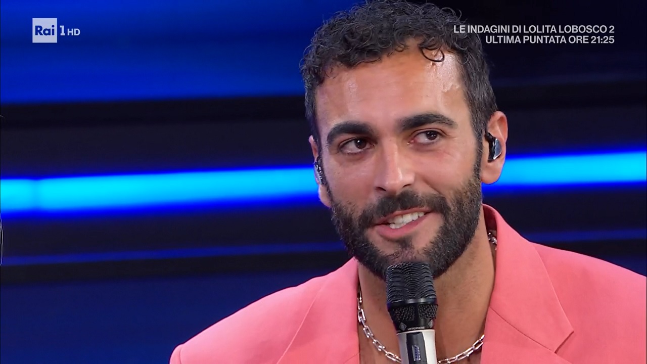 Marco Mengoni da Mara Venier