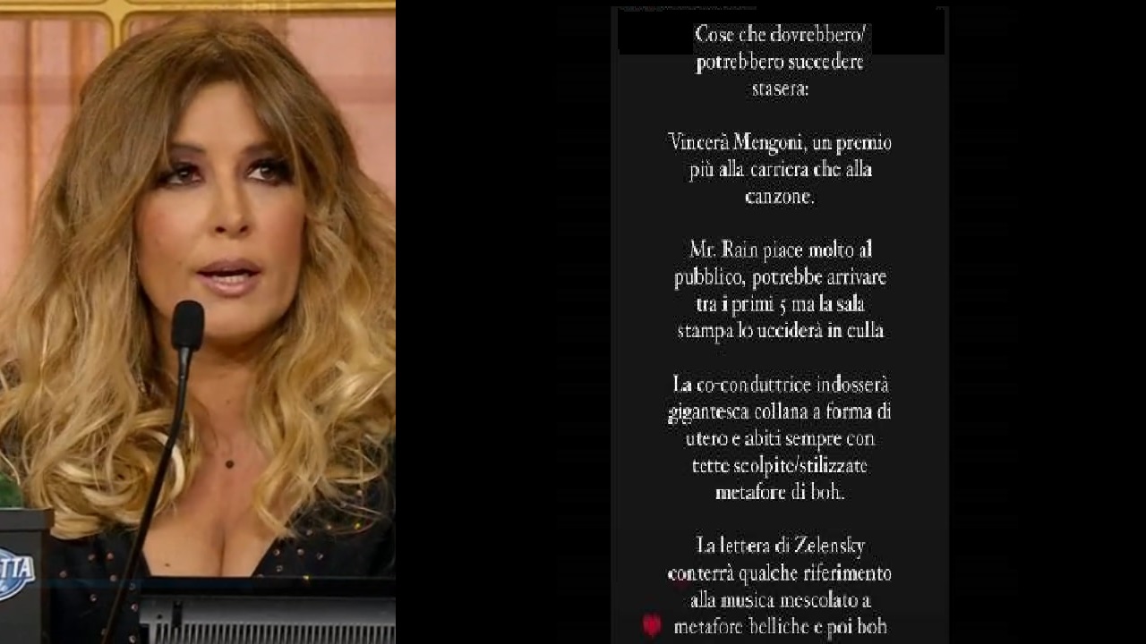 Le previsioni di Selvaggia Lucarelli