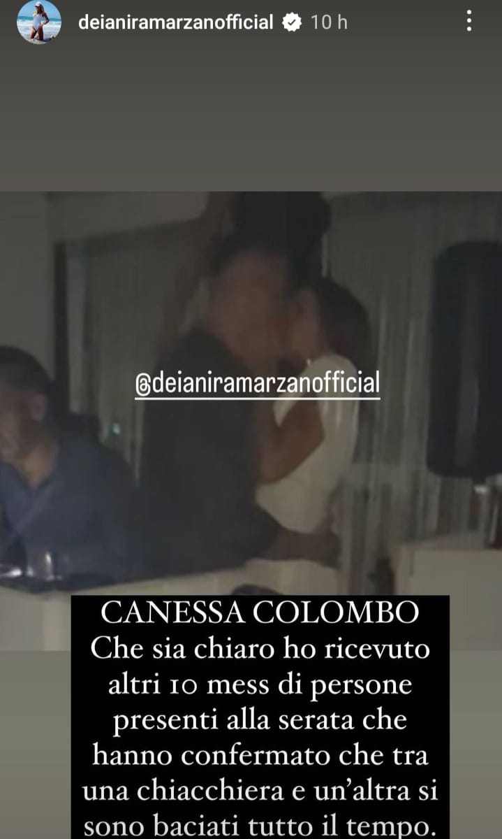 eugenio colombo - guendalina canessa - instagram