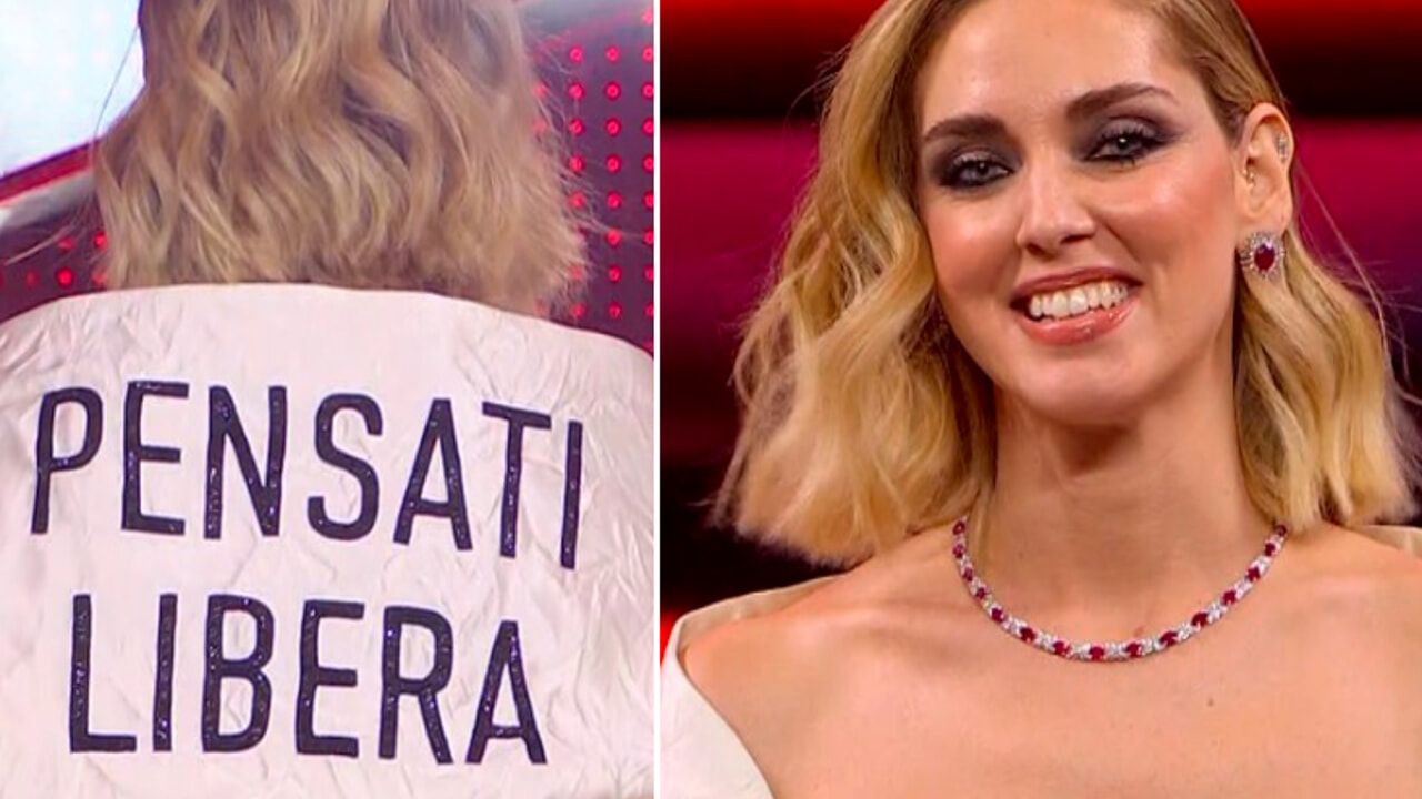 abito manifesto chiara ferragni