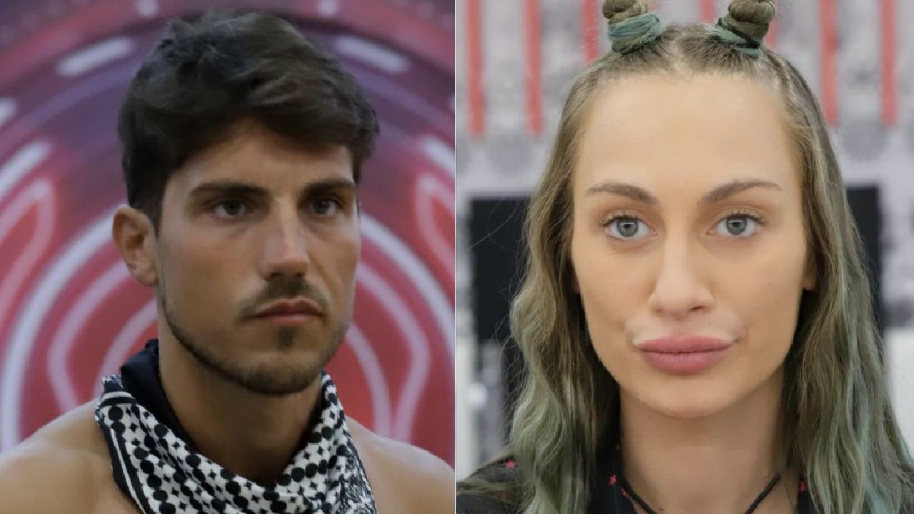 Daniele Dal Moro e Nikita Pelizon al GF Vip 7