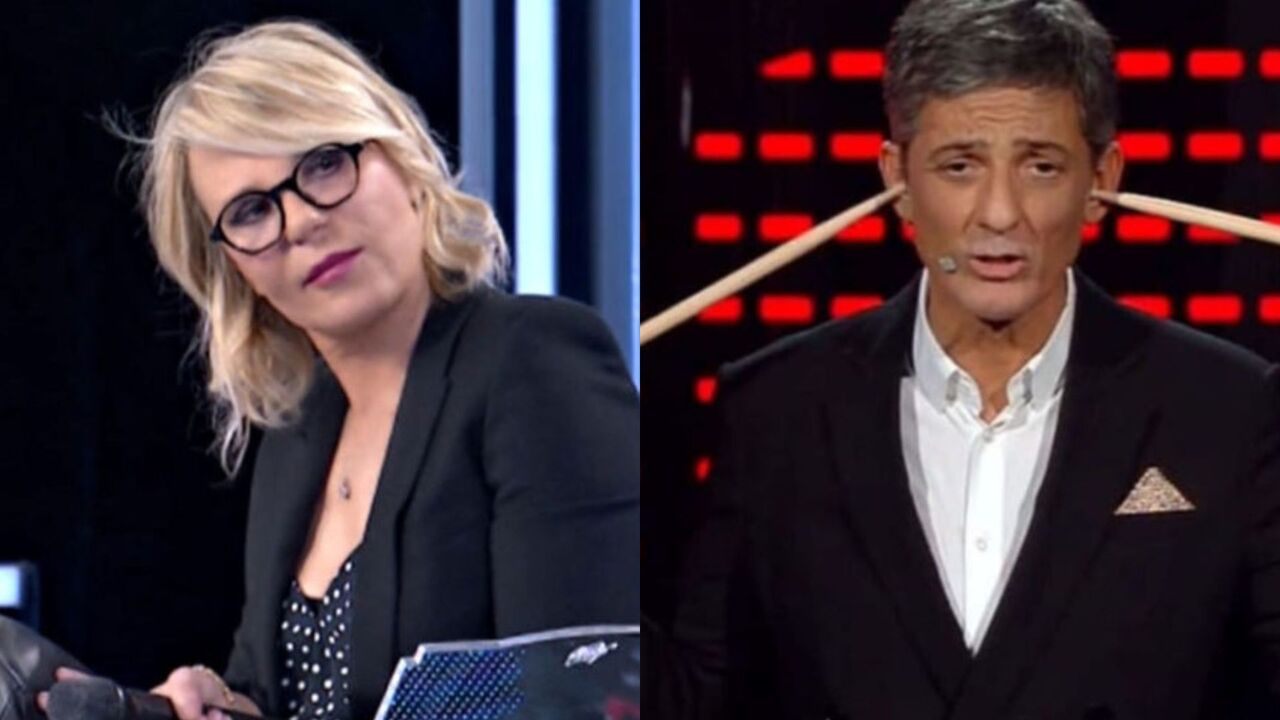 maria de filippi ad amici e fiorello